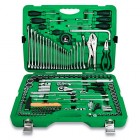 Набор инструмента комбинированный 144 единицы (1/4", 3/8" и 1/2") GCAI144R TOPTUL