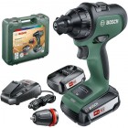 Аккумуляторная дрель-шуруповерт 06039B5001 Bosch AdvancedDrill18  бесщеточный в чемодане с 2 акб PBA 18V 2.5Ah W-B и з/у AL 1830 CV