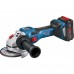 Аккумуляторная угловая шлифмашина 06019J4004 Bosch Professional GWS 18V-10  бесщеточная в L-Boxx 136 c 2 акб GBA 18V 5.0Ah, з/у GAL 1880 CV