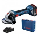 Аккумуляторная угловая шлифмашина 06019H9025 Bosch Professional GWS 180-LI в L-Boxx 136 с 1 акб GBA 18V 4.0Ah и з/у GAL 18V-40