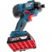 Аккумуляторный ударный гайковерт 06019G5123 Bosch Professional GDR 180-LI в чемодане с 2 акб GBA 18V 2.0Ah и з/у GAL 18V-40