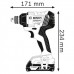 Аккумуляторный ударный гайковерт 06019G5223 Bosch Professional GDX 180-Li с 2 акб GBA 18V 2.0Ah, з/у GAL 18V-40, в чемодане