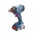 Аккумуляторный ударный гайковерт 06019G5223 Bosch Professional GDX 180-Li с 2 акб GBA 18V 2.0Ah, з/у GAL 18V-40, в чемодане