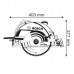 Дисковая пила Bosch Professional GKS 235 Turbo 06015A2001