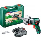 Аккумуляторная сабельная пила Bosch EasyCut 12 с 1 акб 12 V 2,5 Ah, з/п GAL 1210 CV и пилкой NanoBlade Wood Speed 65 06033C9020