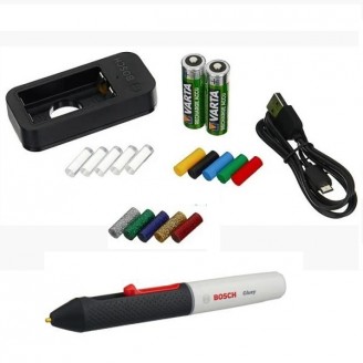 Аккумуляторный клеевой пистолет Bosch Gluey Marshmallow 06032A2102
