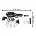 Эксцентриковая шлифмашина Bosch Professional GEX 40-150 060137B202