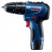 Аккумуляторный ударный шуруповерт Bosch Professional GSB 12V-30 бесщеточный в кейсе с 2 акб GBA 12V 2Ah и з/у GAL 12V-40 06019G9100