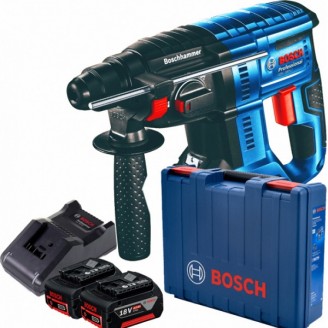 Аккумуляторный перфоратор Bosch Professional GBH 180-Li бесщеточный в чемодане, 2 акб GBA 18V 4.0Ah и з/у GAL 18V-40 0611911121