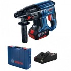 Аккумуляторный перфоратор Bosch Professional GBH 180-Li бесщеточный, в чемодане, 1 акб GBA 18V 4.0Ah и з/у GAL 18V-40 0611911122