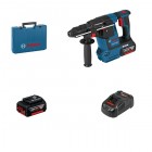 Аккумуляторный перфоратор Bosch Professional GBH 18V-26 в чемодане с 2 акб GBA 18 В 6 Ah и з/у GAL 1880 CV 0611909003