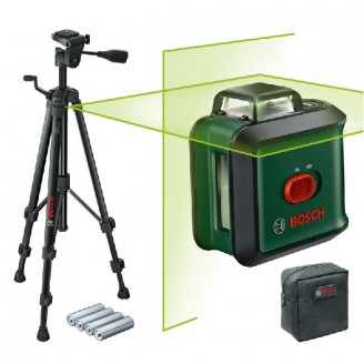 Лазерный нивелир Bosh UniversalLevel 360 Set с чехлом, батарейками, штативом 1,5 м 0603663E03