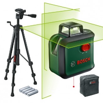 Лазерный нивелир Bosch AdvancedLevel 360 Set с футляром, батарейками, штативом TT 150 0603663B04