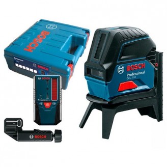 Лазерный нивелир Bosch Professional GCL 2-50 в чемодане с приемником LR 6, держателем RM 1 0601066F01