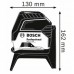 Лазерный нивелир Bosch Professional GCL 2-50 в чемодане с держателем и 3 батарейками 0601066F02