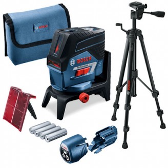 Лазерный нивелир Bosch Professional GLL 3-80 C с штативом BT 150, чехлом 0601063R01