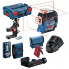 Лазерный нивелир Bosch Professional GLL 3-80 C в L-Boxx 136 с приемником LR 7, держателем BM 1, мишенью, чехлом, 1 акб GBA 12V 2.0 Ah и з/у GAL 1230 CV 0601063R05