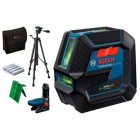 Лазерный нивелир Bosch Professional GCL 2-50 G со штативом BT 150, держателем RM 10, чехлом, мишенью 0601066M01