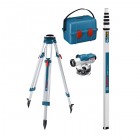Оптический нивелир Bosch Professional GOL 26 D в кейсе с штативом BT 160, рейкой GR 500 0601068002