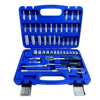 Haбop инcтpумeнтa 1/4" 5З eд. ST-145З CTAHДAPT
