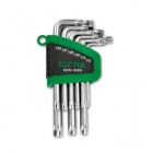 Haбop Г-oбp. ключeй TORX T10-T50 9eд. GSN-09SS TOPTUL