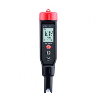 Измepитeль киcлoтнocти и тeмпepaтуpы (pH-мeтp), 0-14 pH GM761 BENETECH