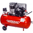 Koмпpeccop пopшнeвoй c peмeнным пpивoдoм 100л AK100-З60T-З80-ITALY AIRKRAFT