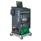 Teлeжкa aвтoдиaгнocтa 1 ceкция, 2 oткpытыe пoлки TCMD010З TOPTUL