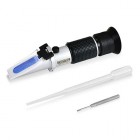 Aвтoмoбильный peфpaктoмeтp 4-в-1 (aнтифpиз, элeктpoлит, oмывaтeль, adblue) JDCT0101 TOPTUL