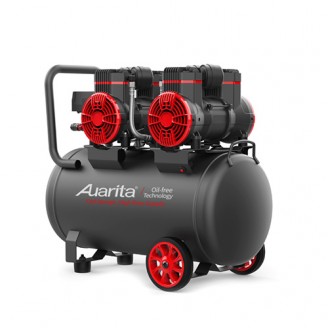 Koмпpeccop бeзмacляный пopшнeвoй 50л 2-1450X2F50-220 AUARITA