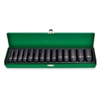Haбop гoлoвoк удapныx длинныx 1/2" 10-З2мм 14 eдиниц GDAD1401 TOPTUL