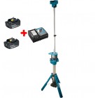 Аккумуляторный фонарь со стойкой Makita DML814+BL1830B х2шт+DC18RC+Makpac1