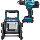 Набор аккумуляторного инструмента Makita (фонарь XGT 40 V MAX DEAML003G + дрель-шуруповерт DDF453SYX5)