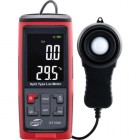 Измеритель уровня освещения (Люксметр) + термометр, Bluetooth BENETECH GT1050