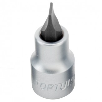 Головка с шлицевой насадкой 3мм 37мм 1/4" BCCA0803 TOPTUL