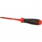 Отвертка крестовая  PH1 x 100мм изолированная (1000V) FBEB0110 TOPTUL