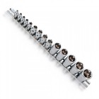 Набор головок TORX 1/4"-1/2" E4-E24 14 единиц (звезда Давида) GAAR1402 TOPTUL