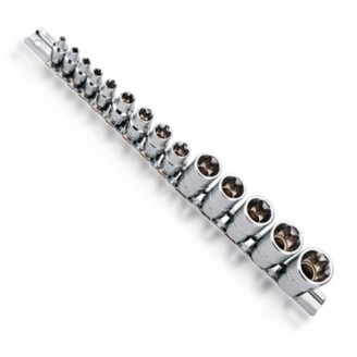 Набор головок TORX 1/4"-1/2" E4-E24 14 единиц (звезда Давида) GAAR1402 TOPTUL
