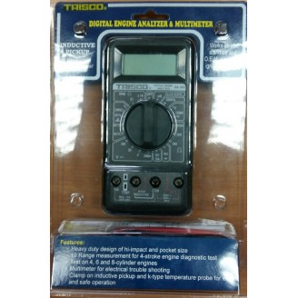 TRISCO DA-400 Цифровой автомобильный мультиметр 