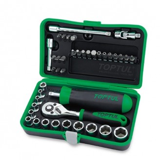 Набор инструмента 1/4" 41 единиц (GADW4101) TOPTUL