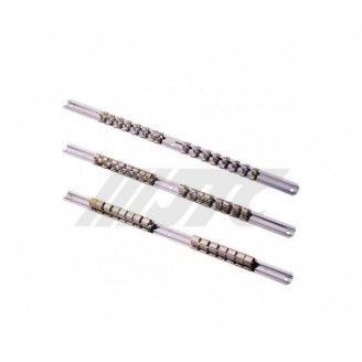 Планка для головок 1/4" 16 мест (металлическая) 3722 JTC 