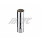 Головка свечная 14мм 3/8" 12 гр. с пружинным фиксатором 4730 JTC