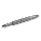 Насадка 1/4" двухсторонняя PZ1xPZ2 L75мм FKBA0102 TOPTUL