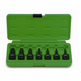 Набор головок HEX ударных 1/2" 4-14мм 7 единиц GDAI0702 TOPTUL