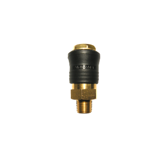 Быстроразъёмное соединение 1/4" внешняя резьба (PROFI) "AIRKRAFT". Италия SE6-2SM