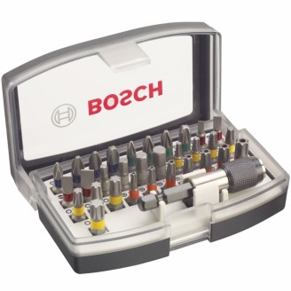 Набор профессиональных бит 32 единицы с держателем BOSCH 2607017319