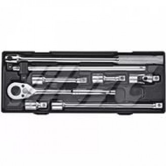 Комплект торцевых головок ударных TORX,HEX,SPLINE 1/2" 60мм 18ед. (шт.) K4181 JTC