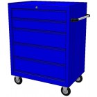 Тележка для инструмента 5 полок (MTB5c) ProfiBox®