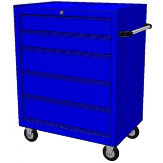 Тележка для инструмента 5 полок (MTB5c) ProfiBox®
