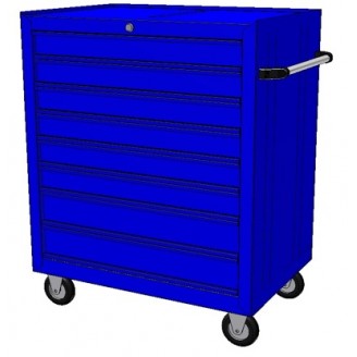 Тележка для инструмента 7 полок (MTB7C) ProfiBox®